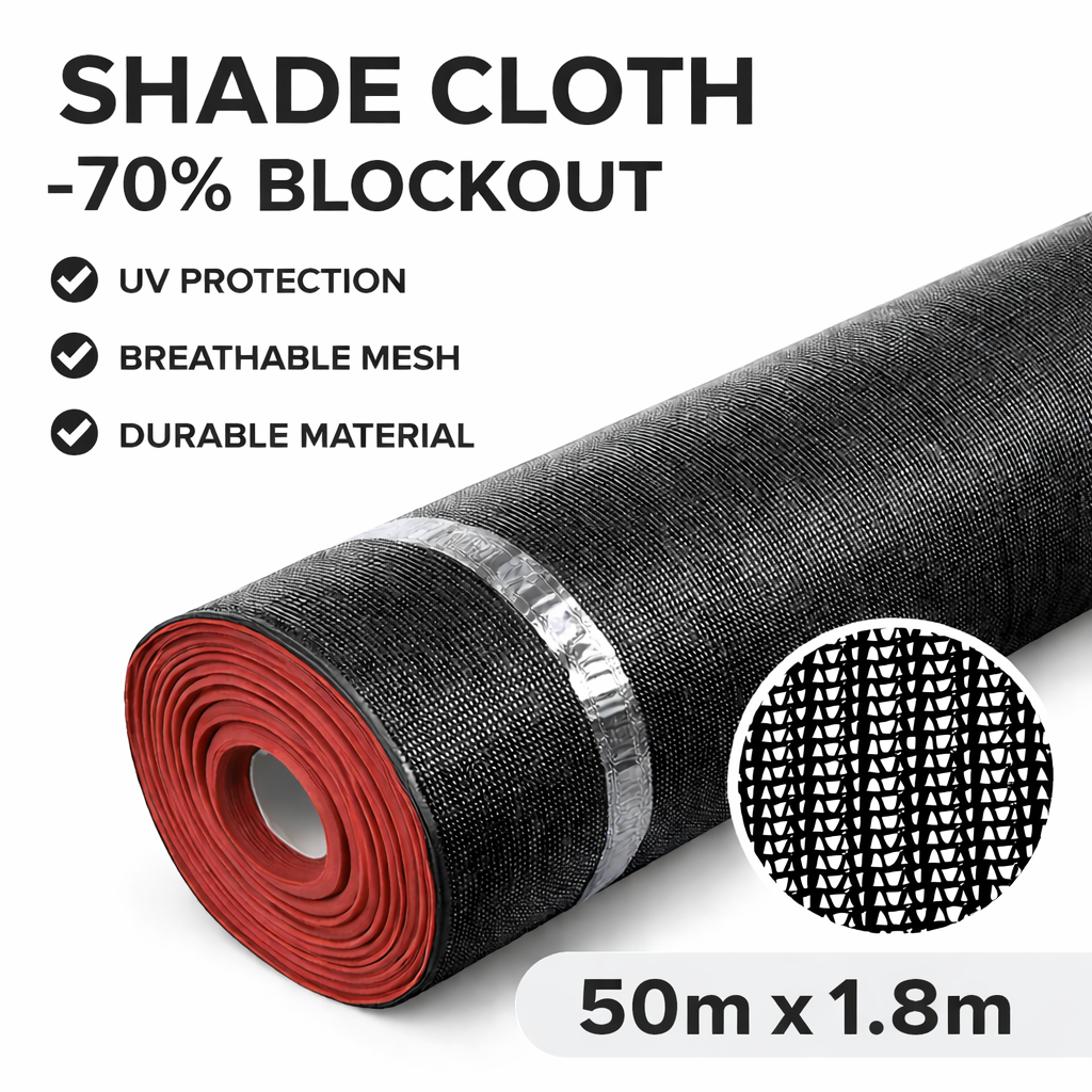 Shade Cloth - 70% Blockout 50m x 1.8m
