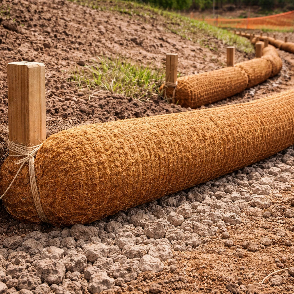 200mm x 1.5m Coir Log