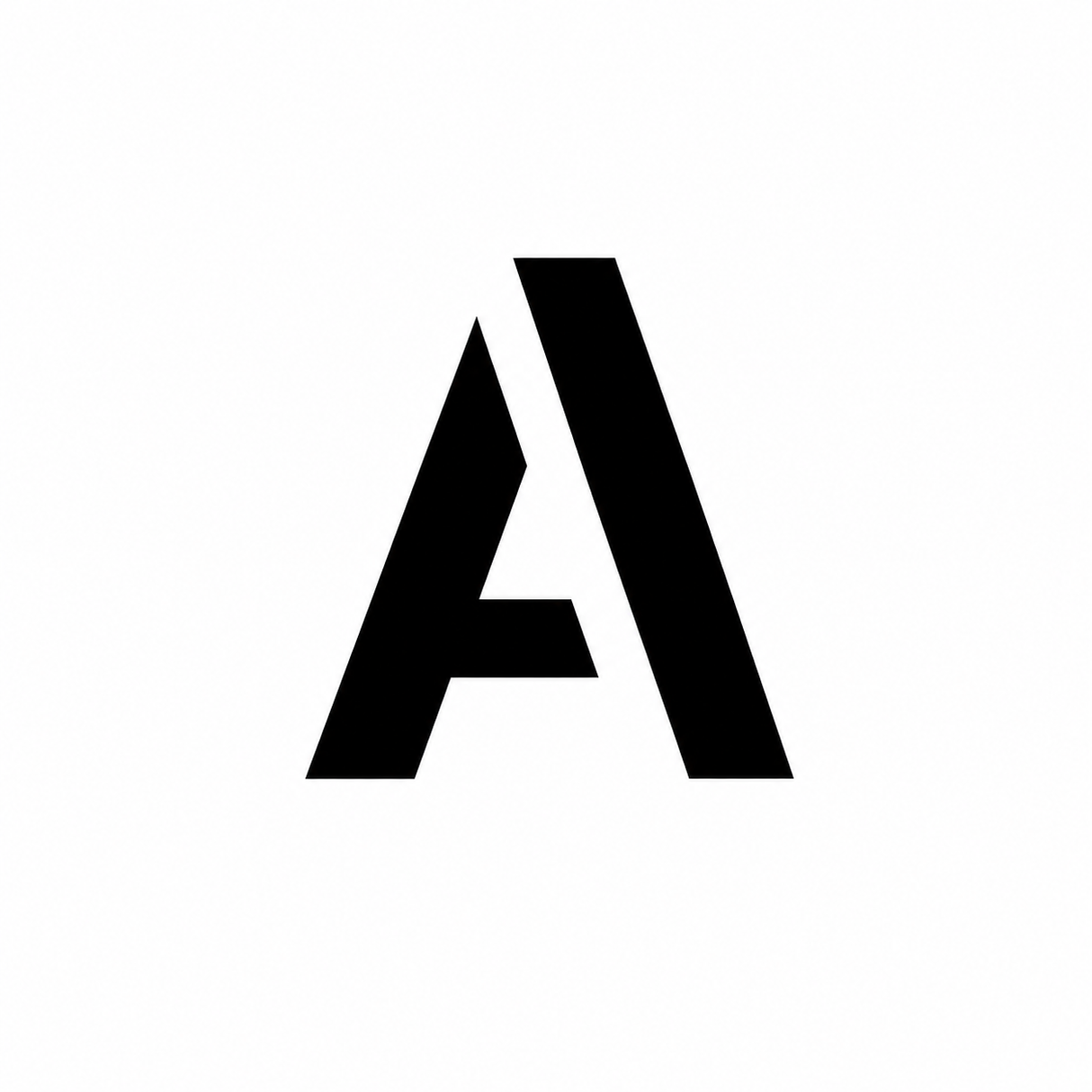 Individual Letters Stencil