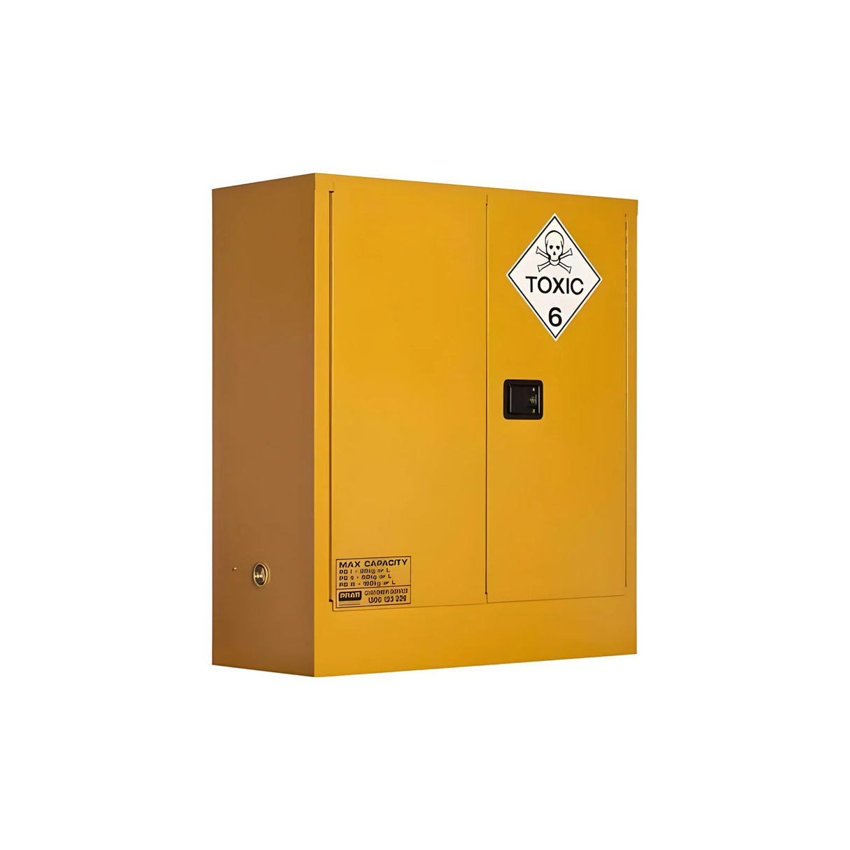 Toxic Storage Cabinet 160L 2 Door, 2 Shelf