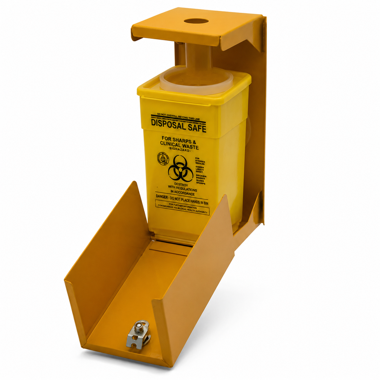 2 Litre Yellow Armour Steel Security Safe
