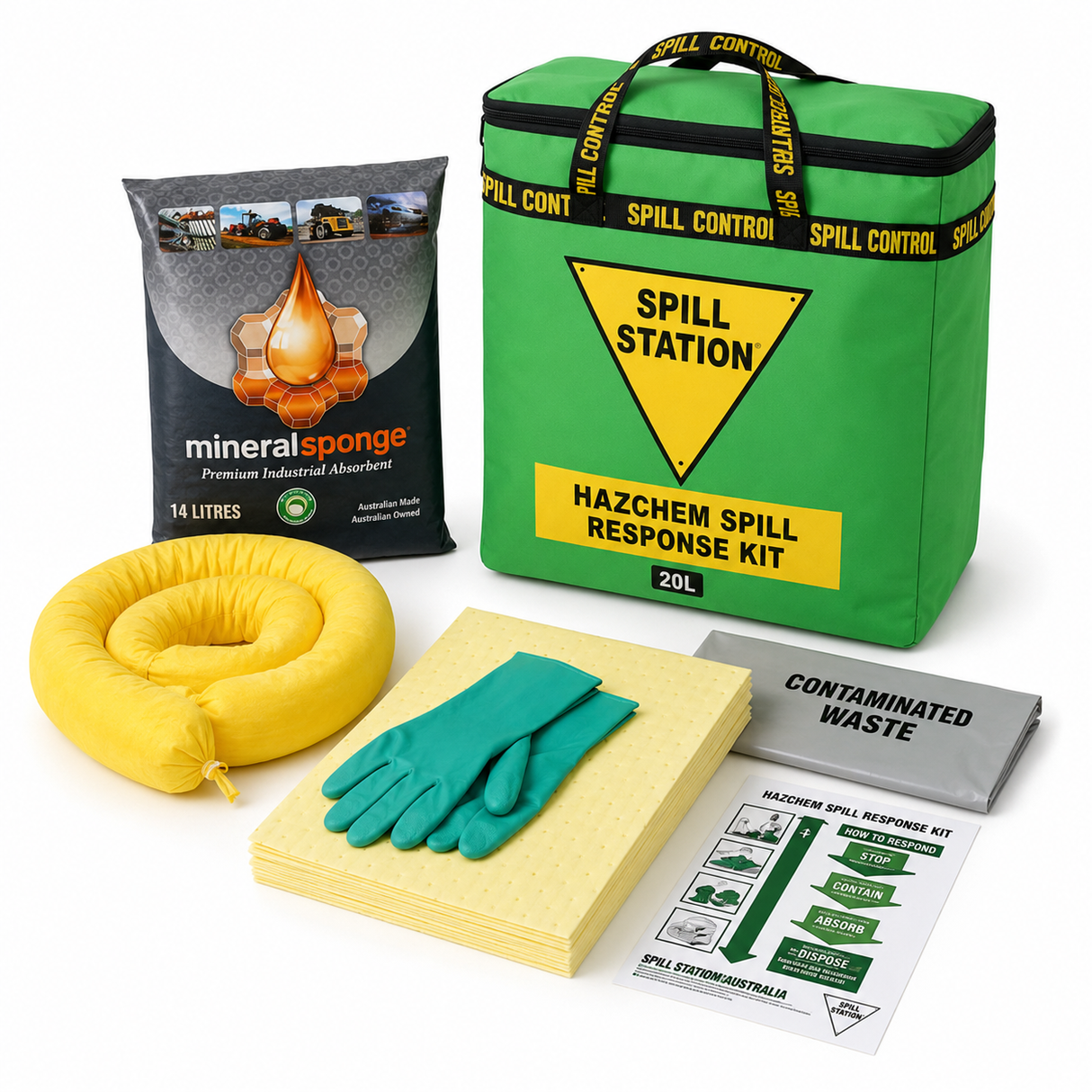 20L Hazchem Spill Kit