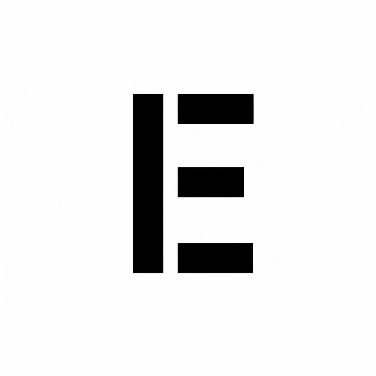 Individual Letters Stencil