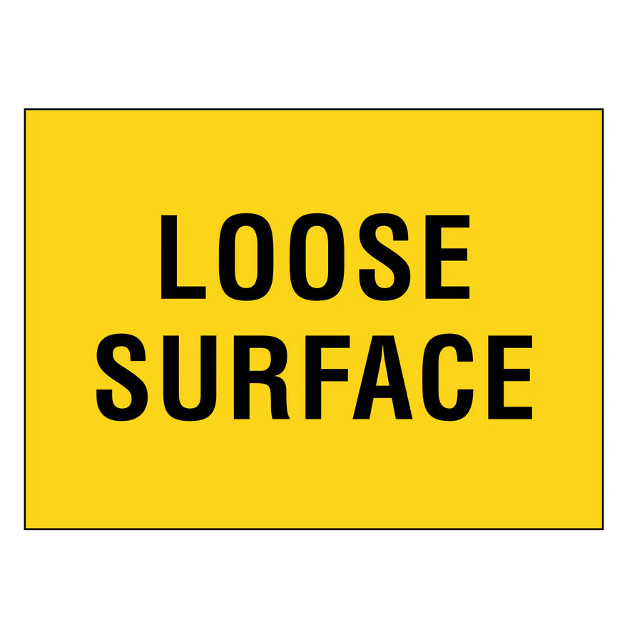 900 x 600mm Boxed Edge Sign - Loose Surface