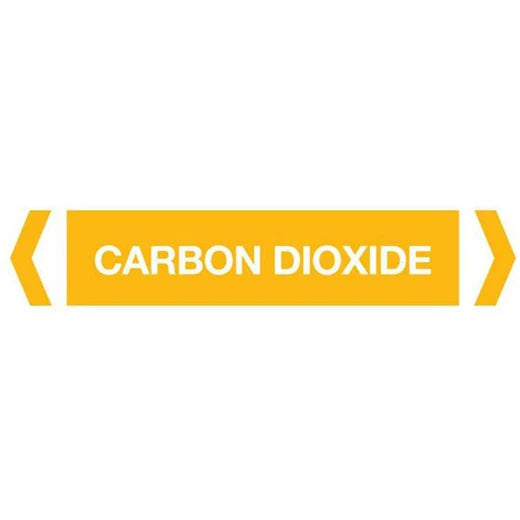 Carbon Dioxide Pipe Marker