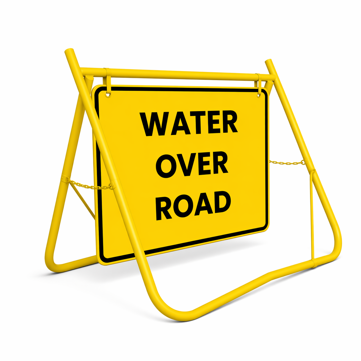 900 x 600mm Swing Stand & Sign - Water Over Road