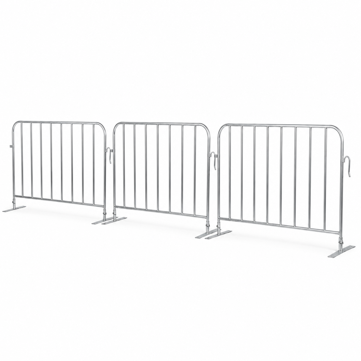 Crowd Control Barrier 2.3m x 1.1m (+2 Pins & Feet)