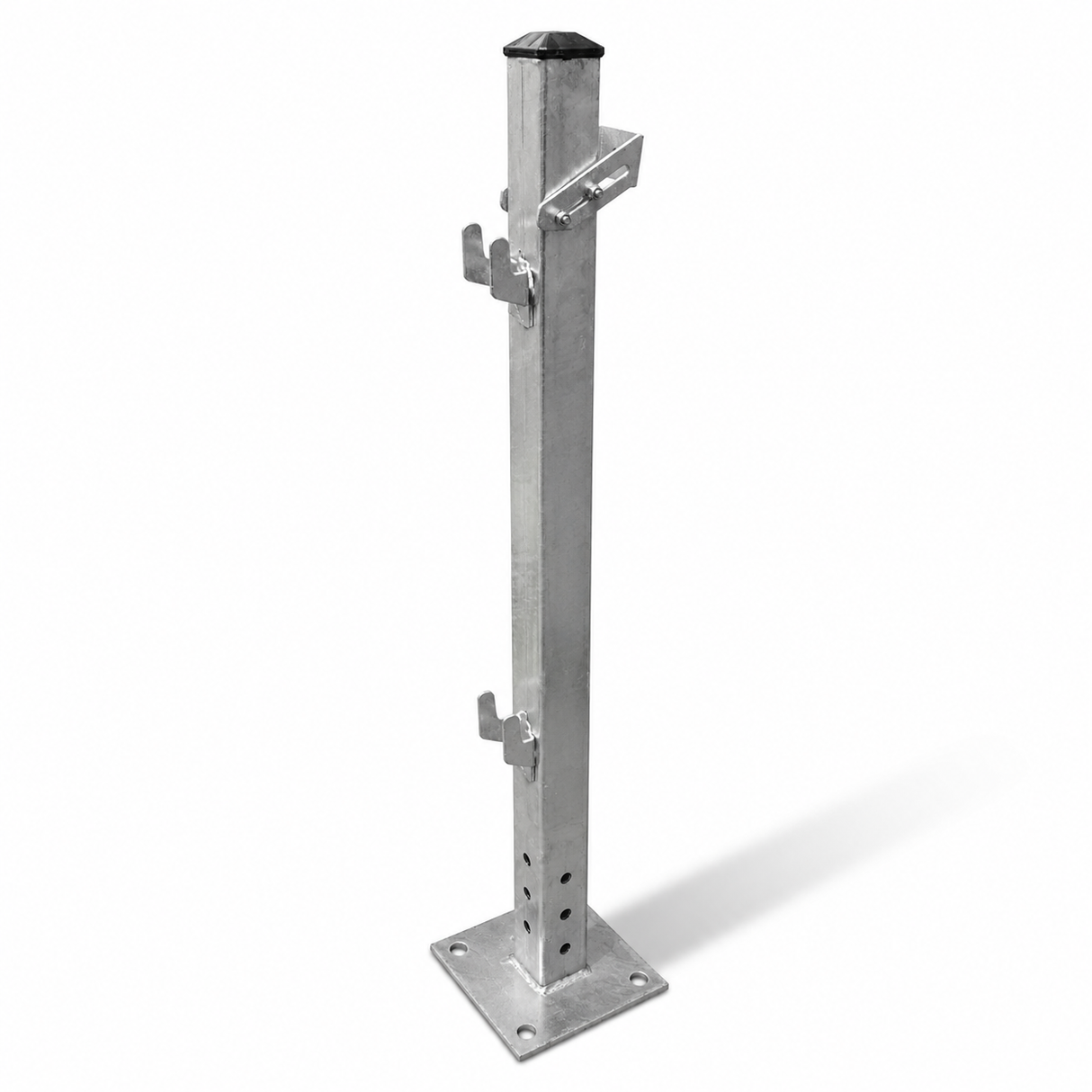 Metal Edge Panel Post With Side Locks 1m x 50mm x 50mm