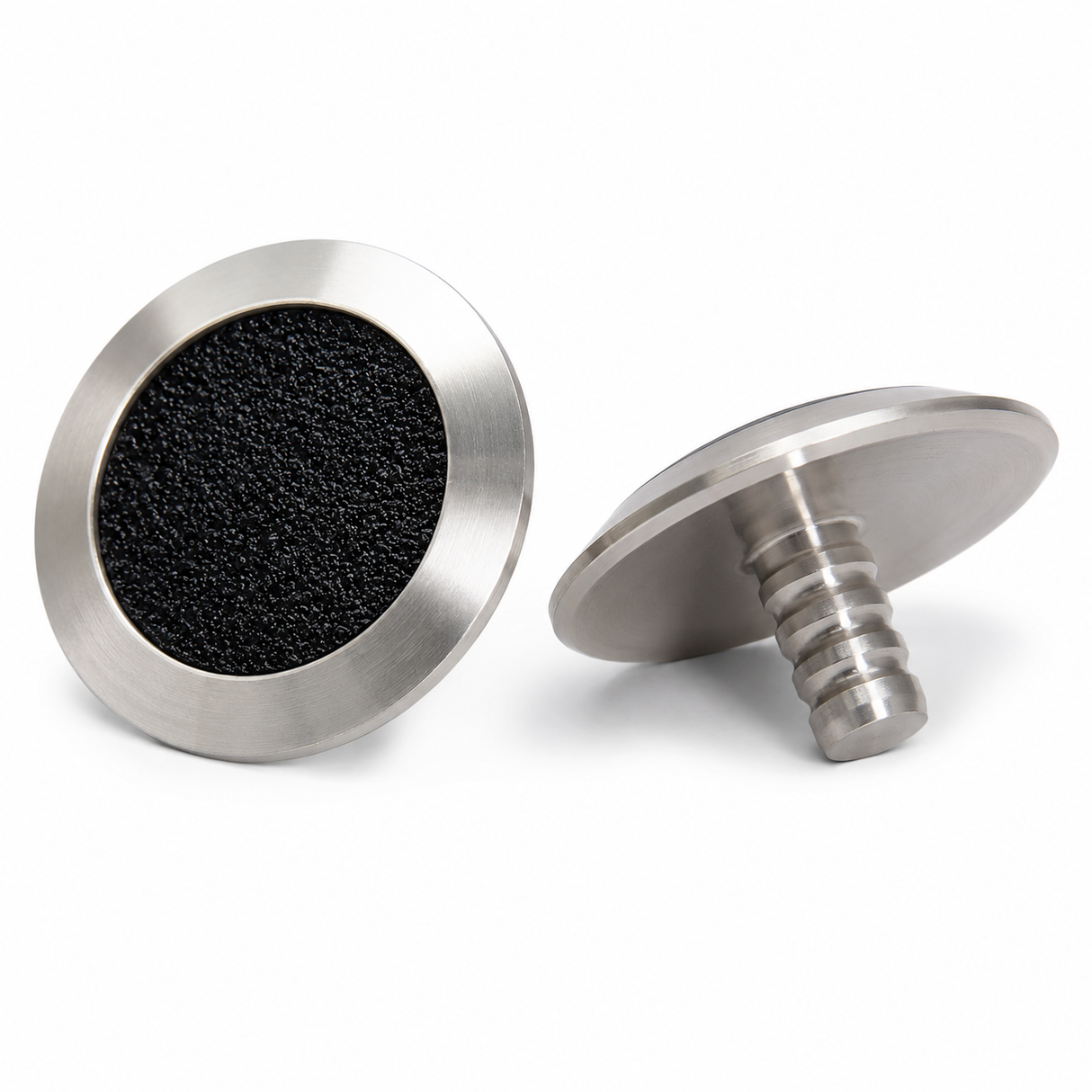 Tactile Indicator Studs - Stainless Steel / Black Carb