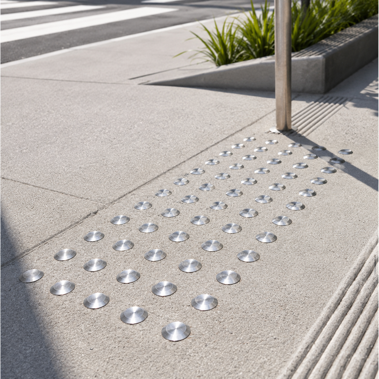 Stainless Steel Tactile Indicator Studs