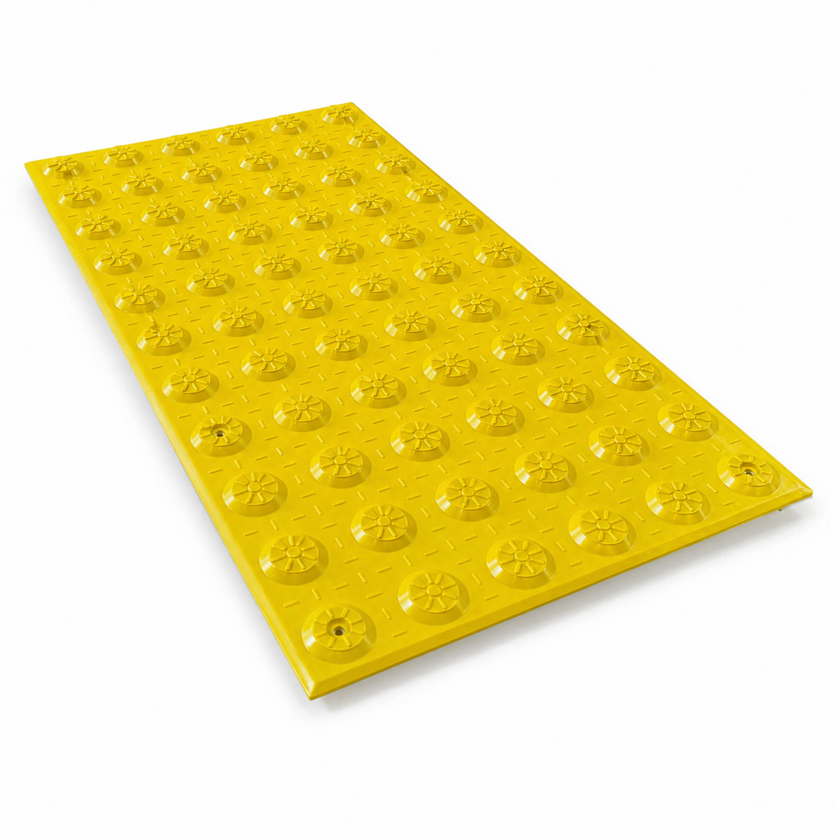 300 x 600mm Tactile Indicator Plate - Hazard - Fibreglass