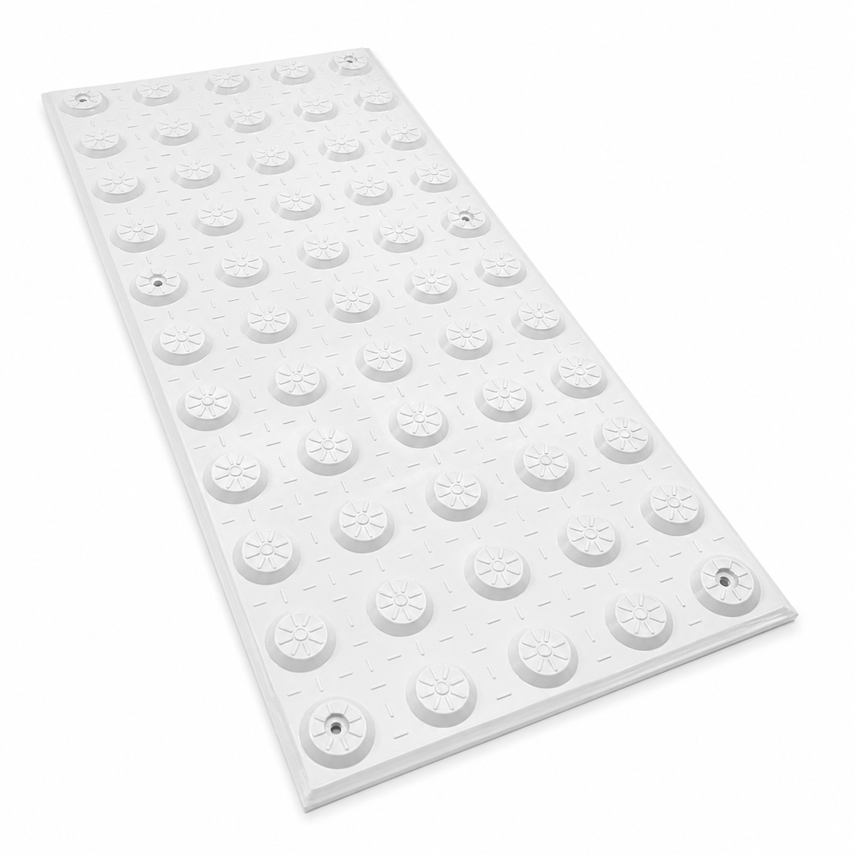 300 x 600mm Tactile Indicator Plate - Hazard - Fibreglass