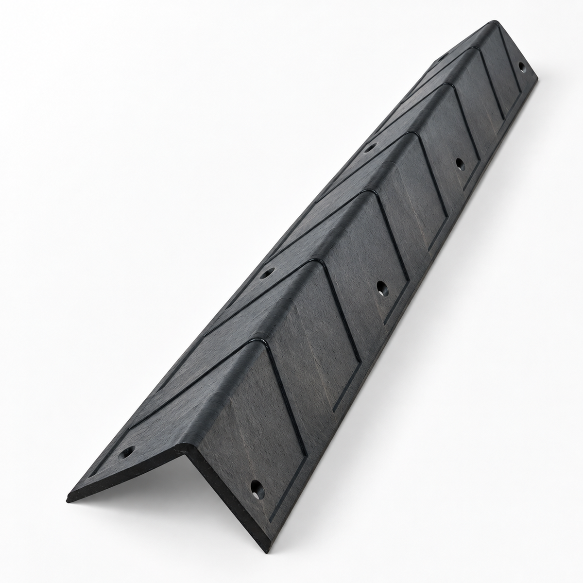 1000mm Black Rubber Corner Guard