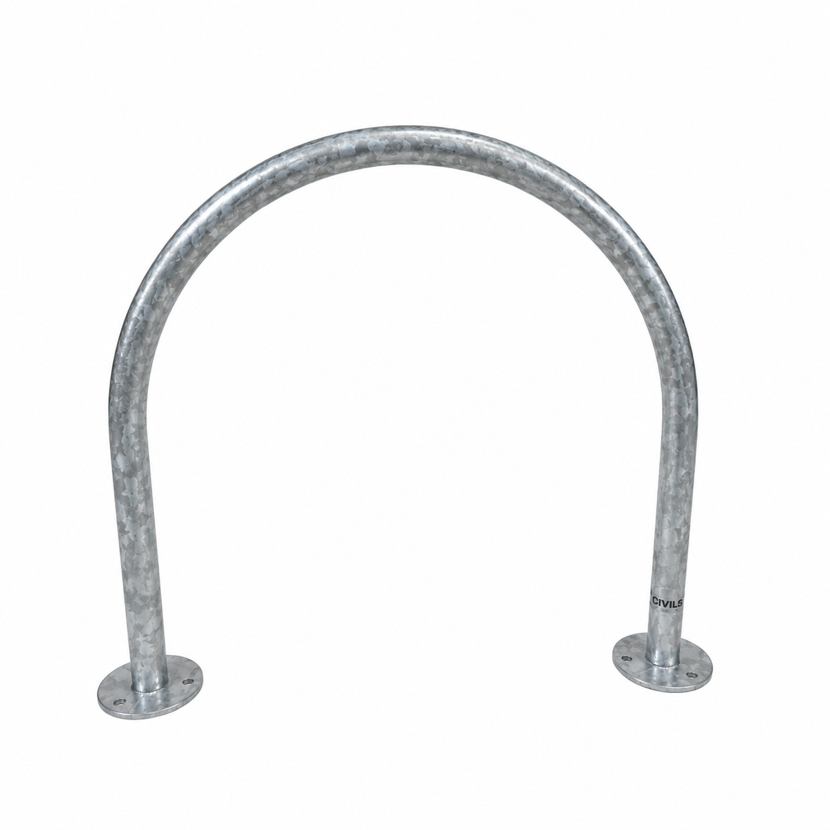 Galvanised Bike Rack Hoop - Surface Mount