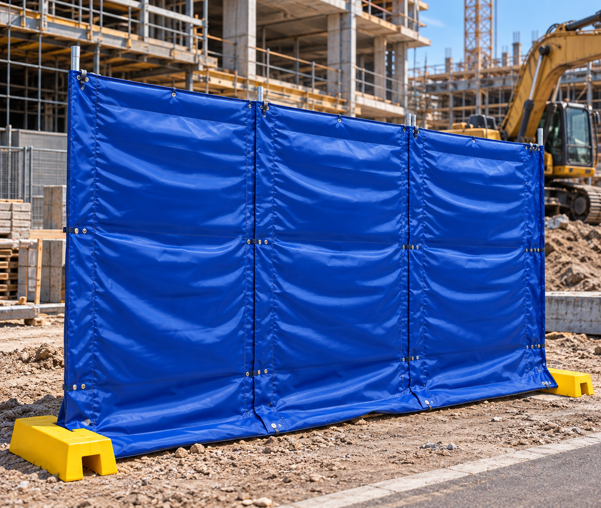 Noise Reduction Acoustic Curtain Barrier