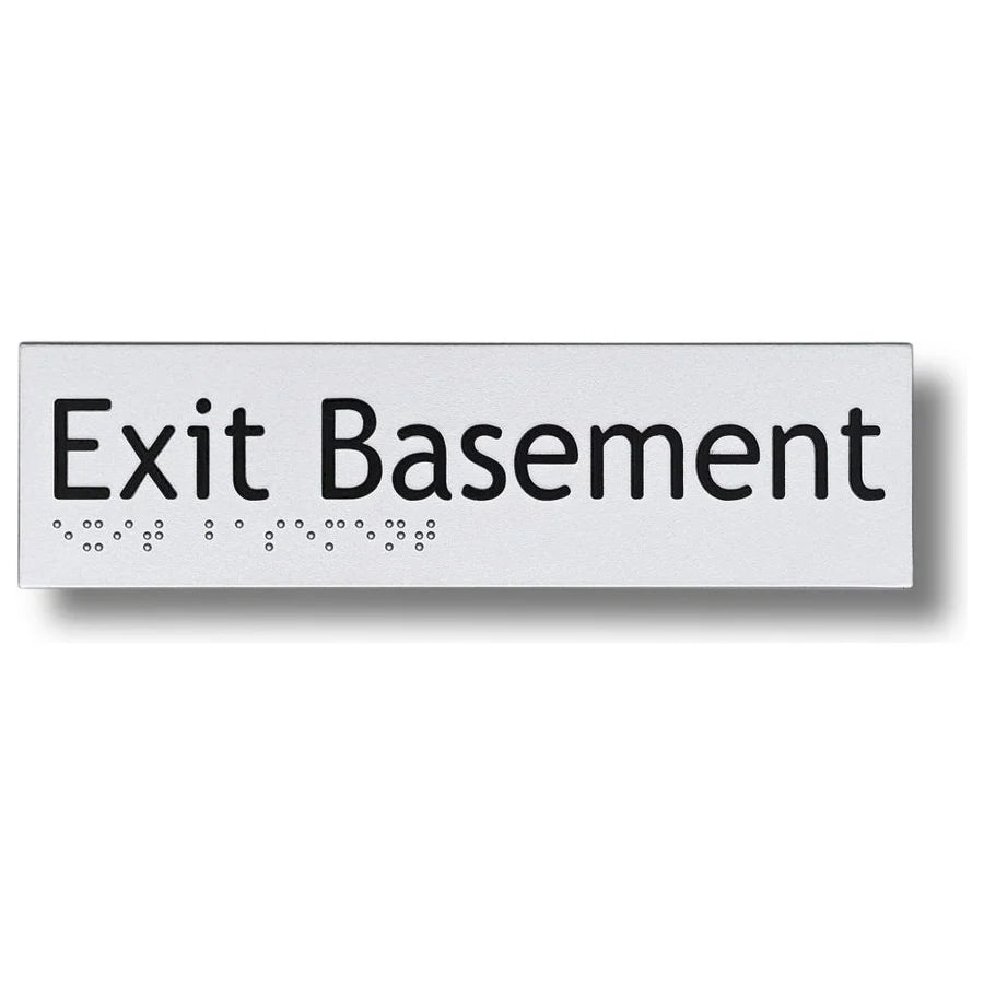 Exit Level Basement - B4 Signs