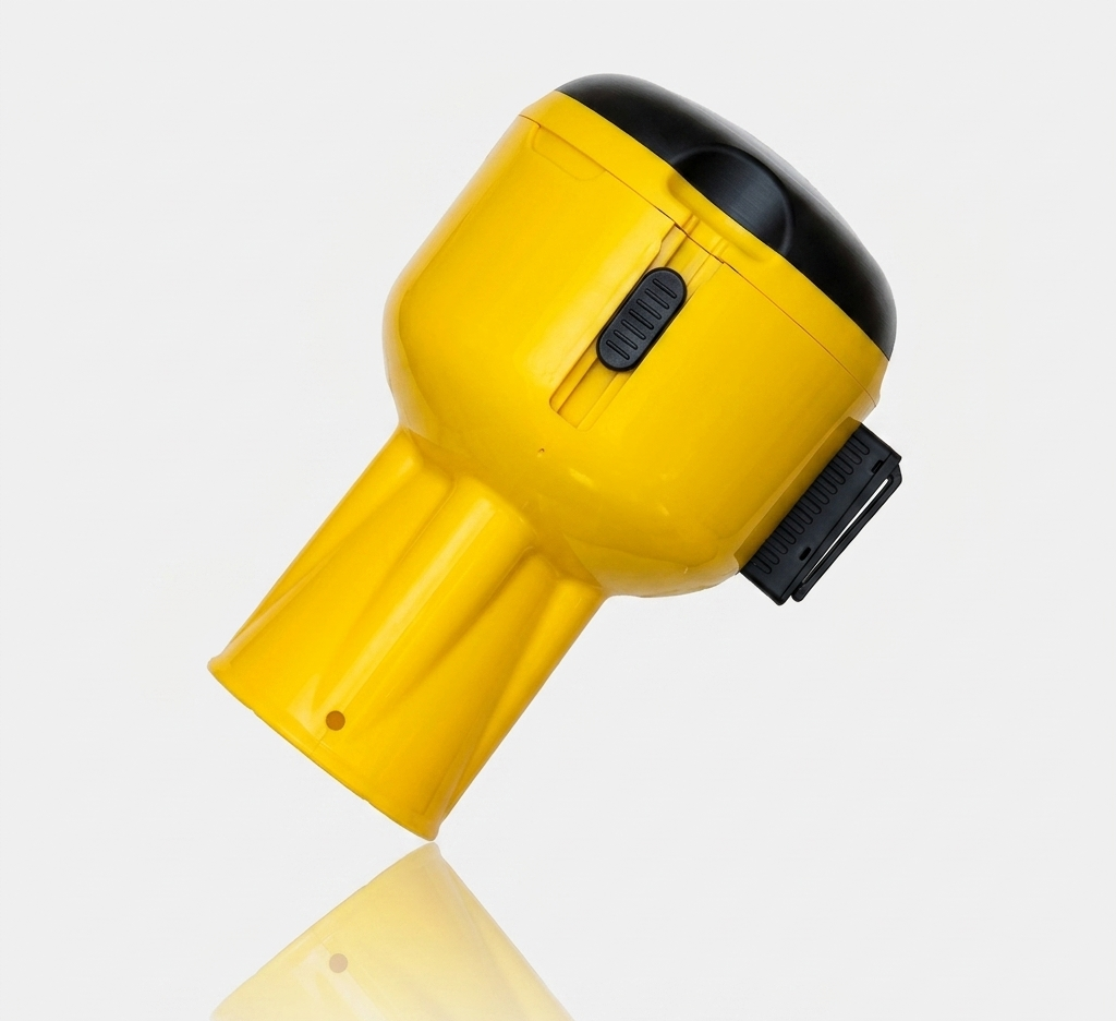 Yellow / Black Retractable Cone Top Belt - 9 Metres