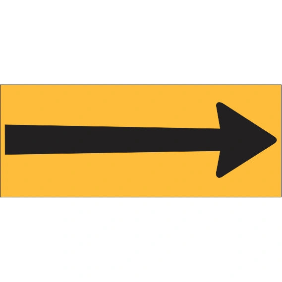 Swing Sign - Magnetic Arrow