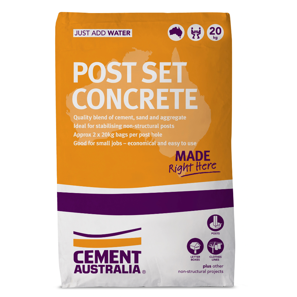 Post Set Concrete Mix 20kg Bag