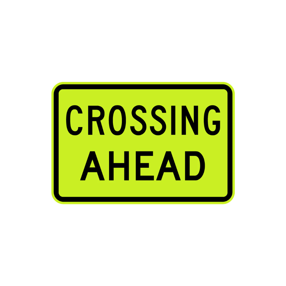 Crossing Ahead - 600x400mm