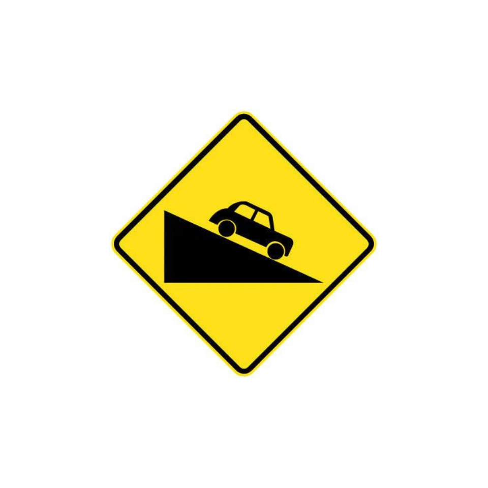 Steep Descent (Symbolic) Sign
