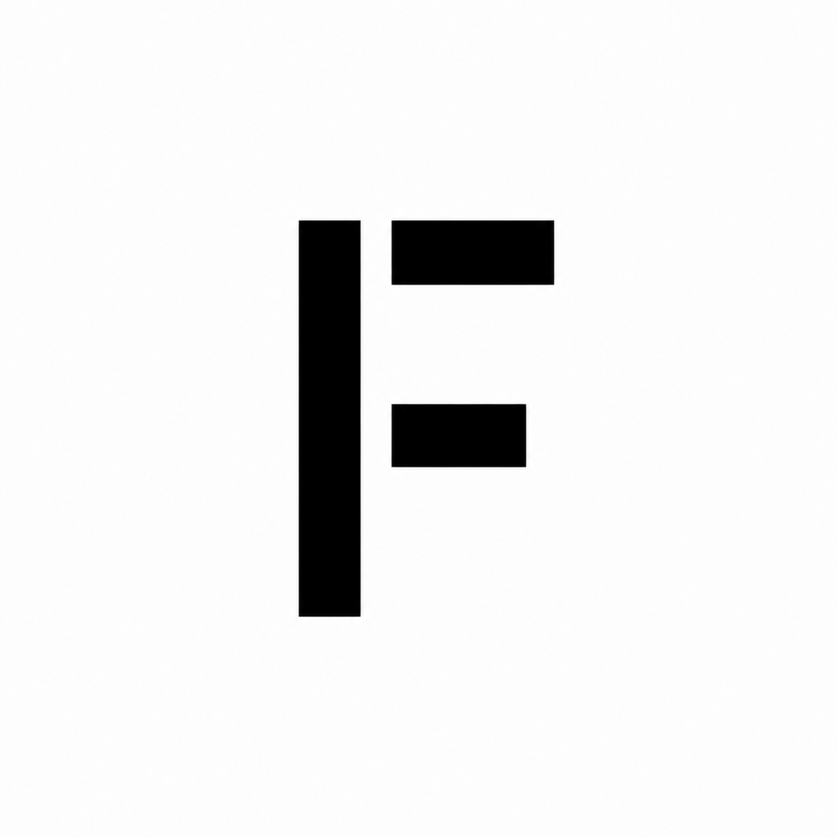 Individual Letters Stencil