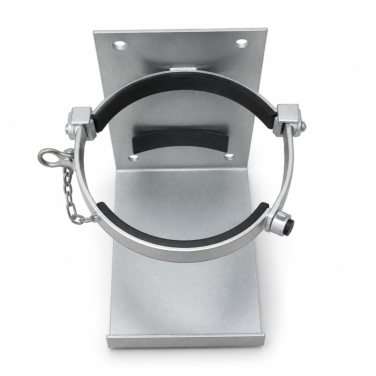Silver Heavy Duty Vehicle Bracket Suits 9kg Extinguisher