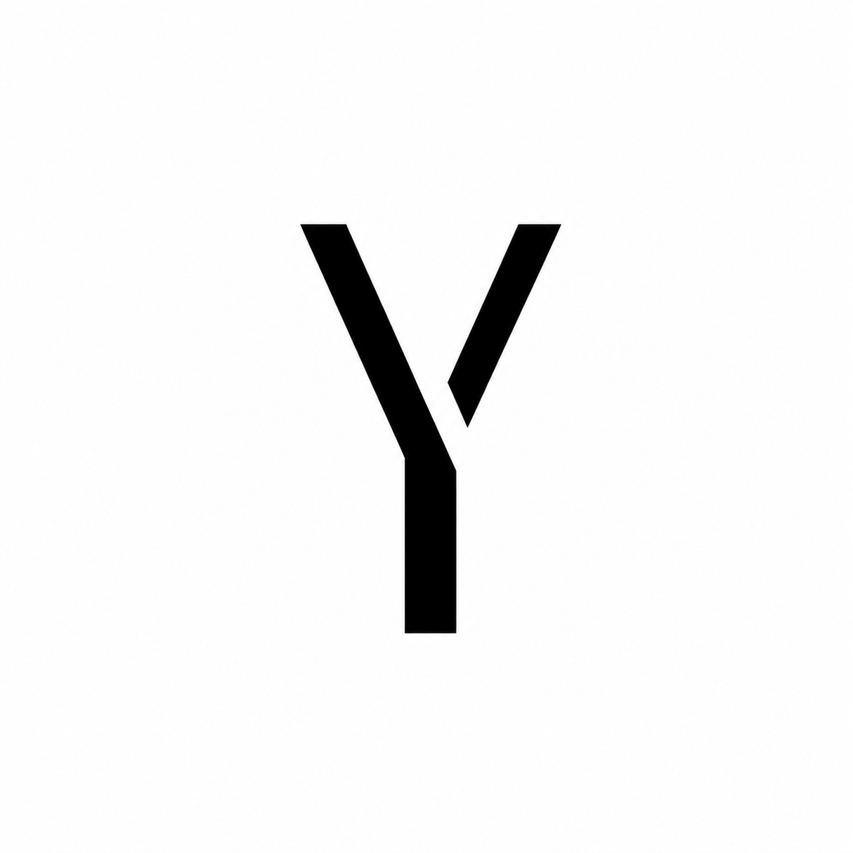 Individual Letters Stencil