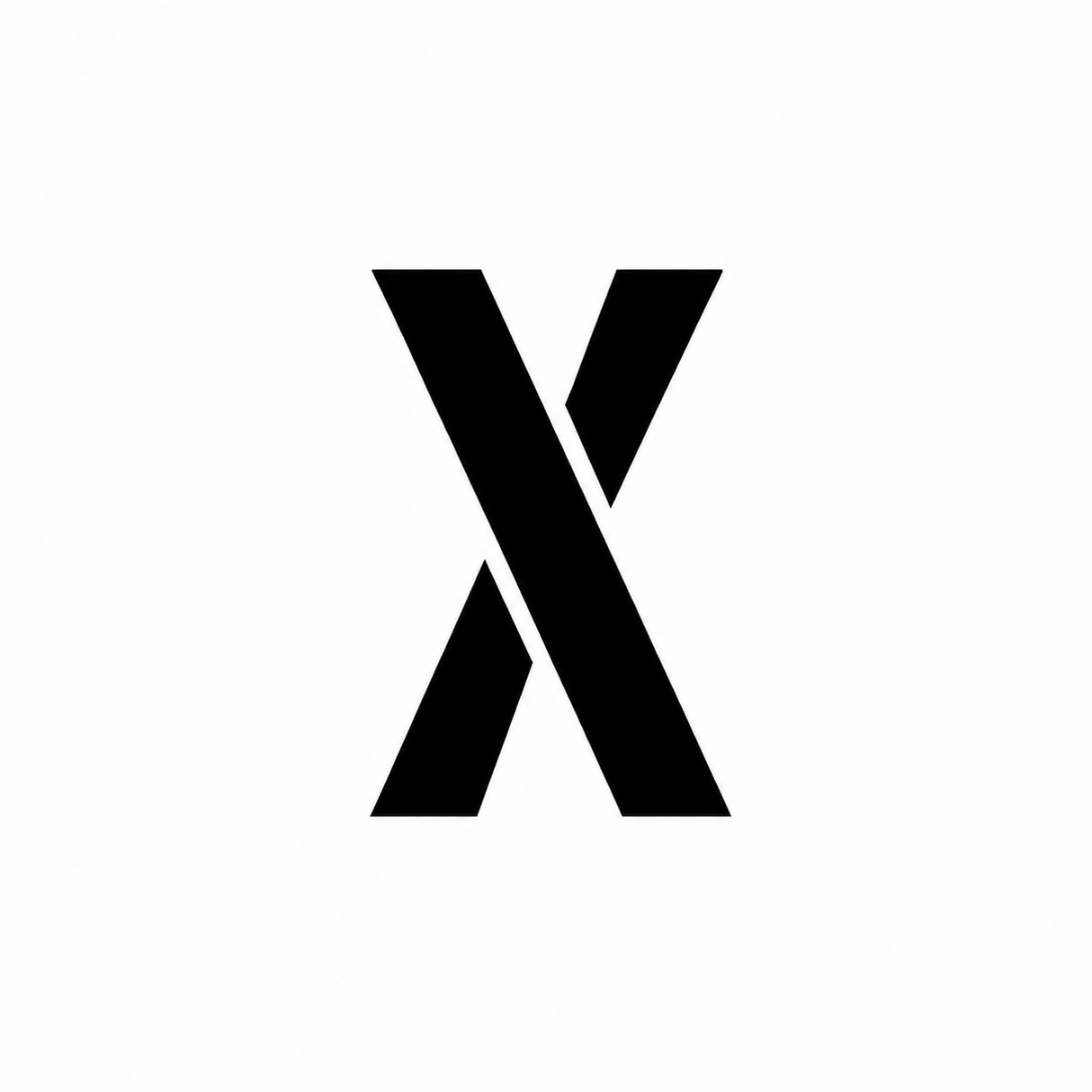 Individual Letters Stencil
