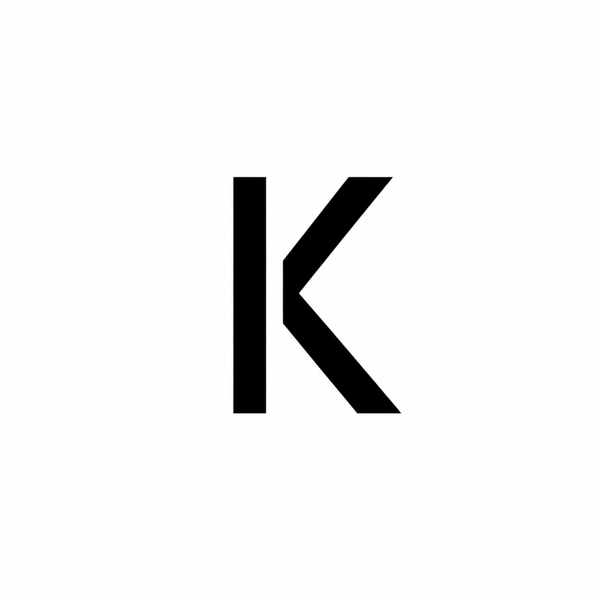 Individual Letters Stencil