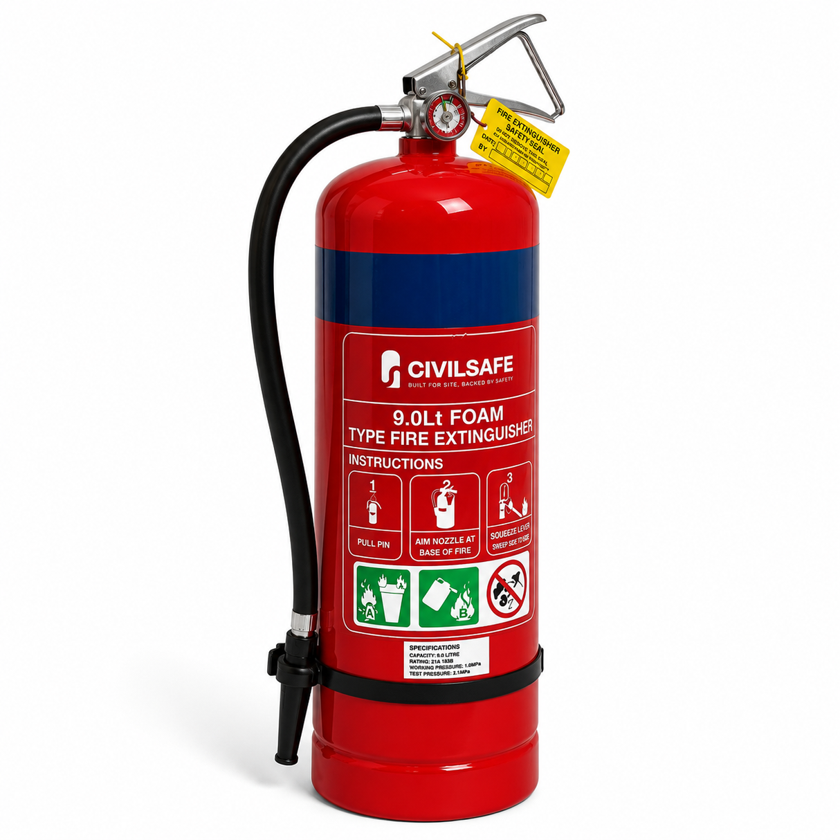 9L Air AFFF Foam Fire Extinguisher