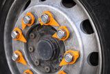 Orange Wheel Nut Safety Indicator - Various Sizes