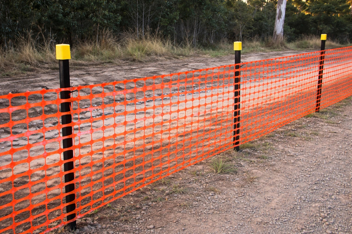 Safety Barrier Mesh - 50m Roll