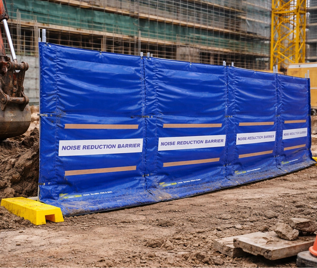 Noise Reduction Acoustic Curtain Barrier
