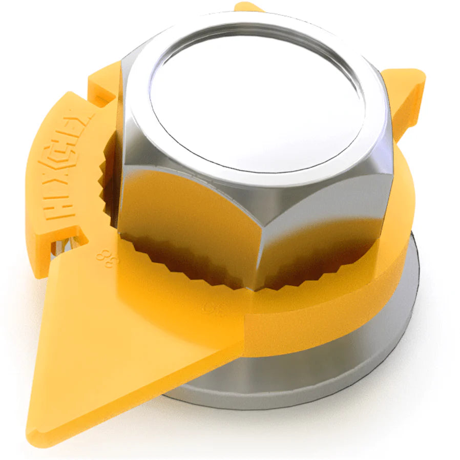 Yellow Wheel Nut Safety Indicator - Various Sizes