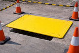 500kg Capacity Yellow Safety Trench Cover