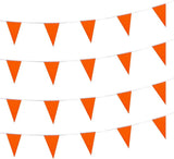 Orange Bunting / Flagging 100m