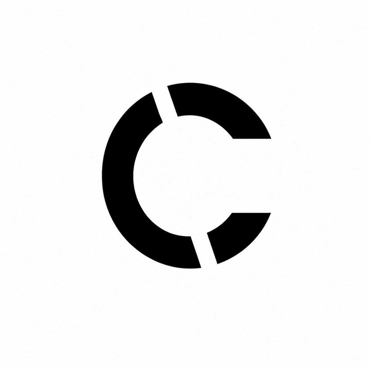 Individual Letters Stencil