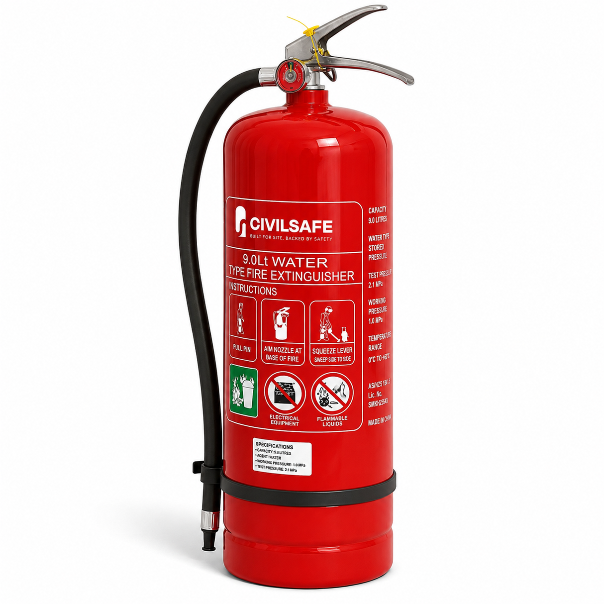 9L Air Water Fire Extinguisher