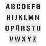 Individual Letters Stencil