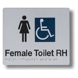 Female Toilet (Accessible) Sign