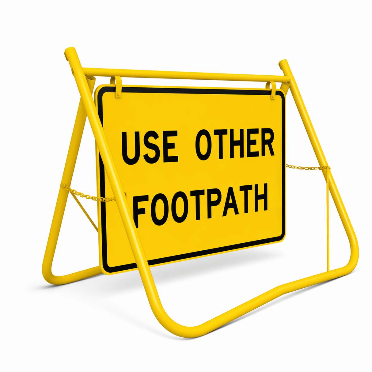 900 x 600mm Swing Stand & Sign - Use Other Footpath