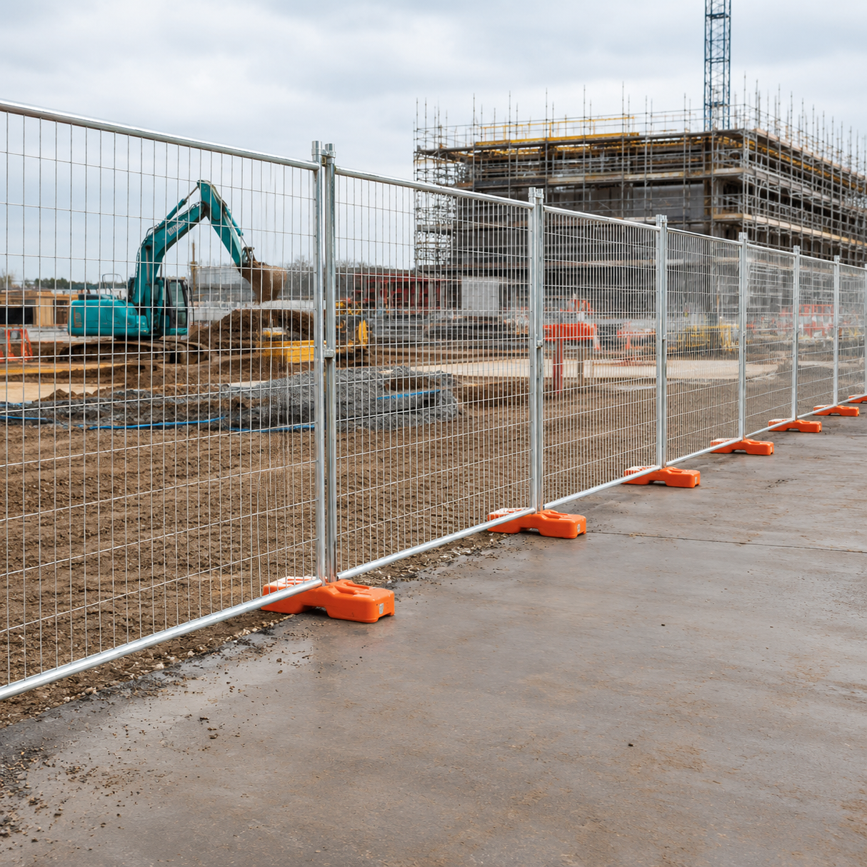 Construction Temporary Fence 300m Combo