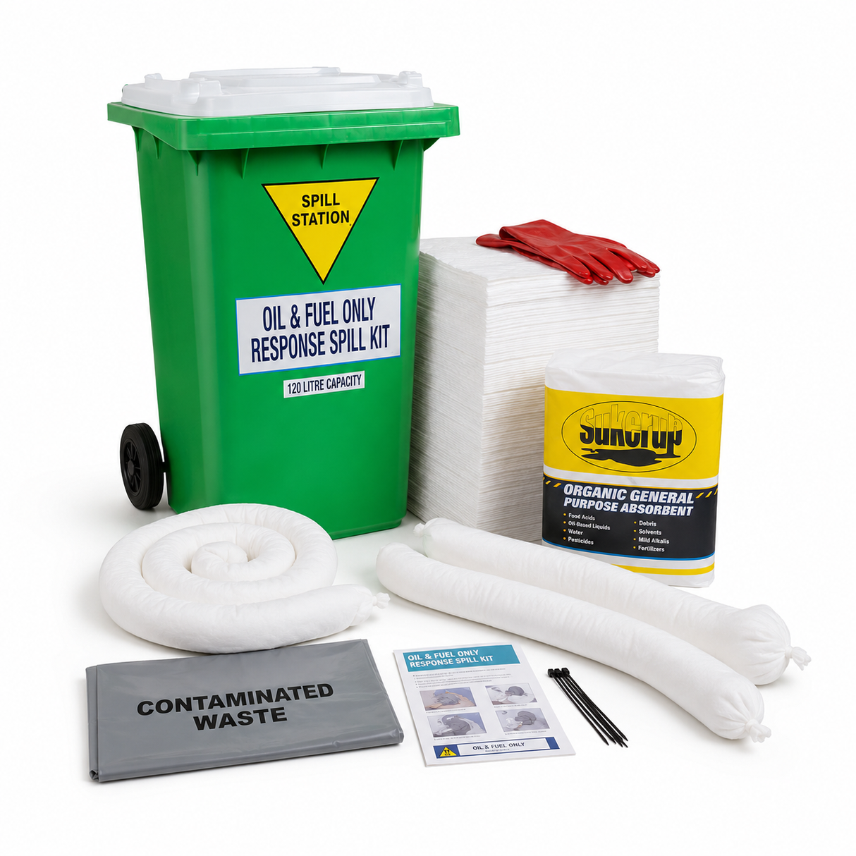 120L Oil Fuel Spill Kit