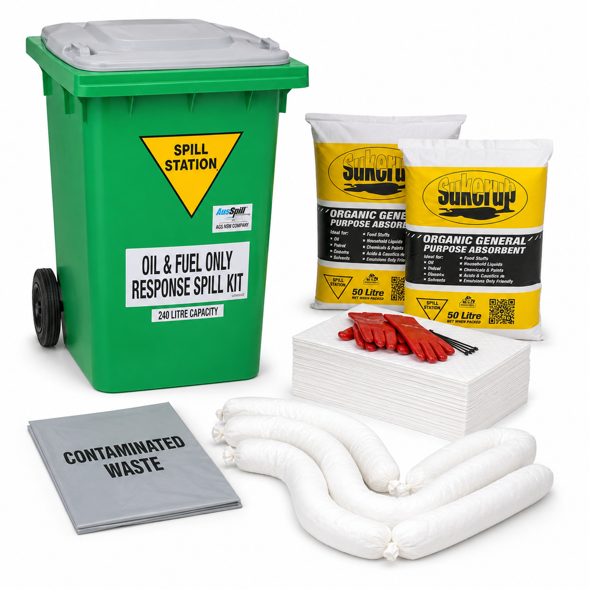 240L Oil Fuel Spill Kit
