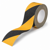 Black/Yellow Anti-Slip Tape - 50mm x 18.2M Roll