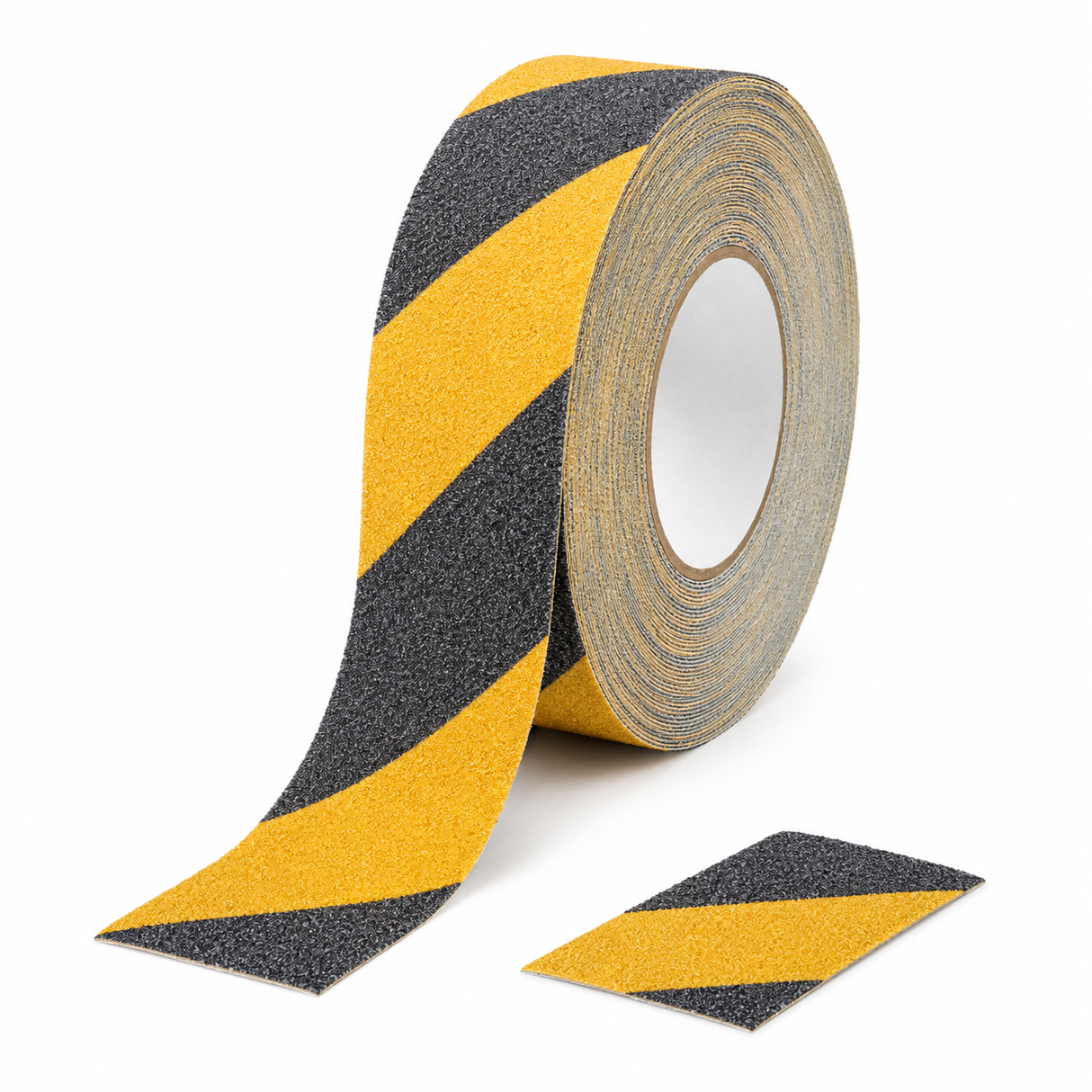 Black/Yellow Anti-Slip Tape - 50mm x 18.2M Roll