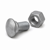 Guard Rail Mushroom Head Splice Post Bolt/Nut M16 x 30 HDG