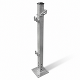 Metal Edge Panel Post With Side Locks 1m x 50mm x 50mm