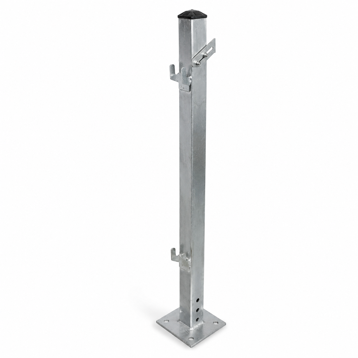 Metal Edge Panel Post With Side Locks 1m x 50mm x 50mm